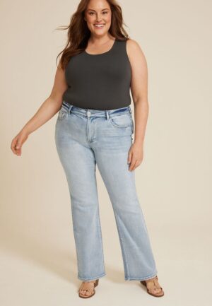 Plus Size KanCan&trade; Essentials High Rise Bootcut Jeans