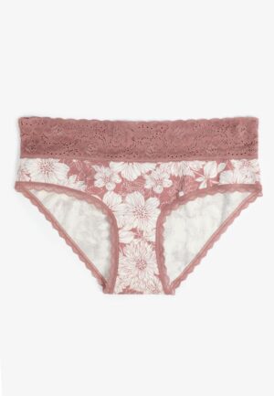Simply Comfy Cotton Floral Hipster Panty