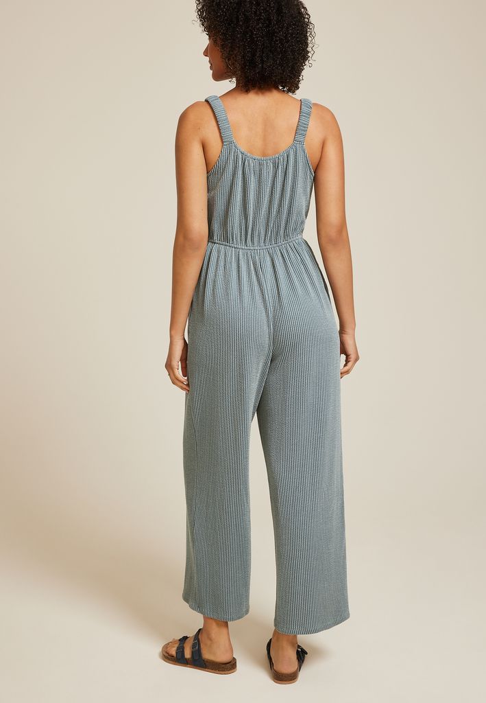Bare Wavy Ribbed Jumpsuit - Image 2