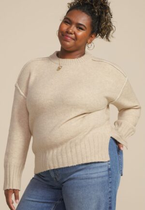 Plus Size Teddy Sweater