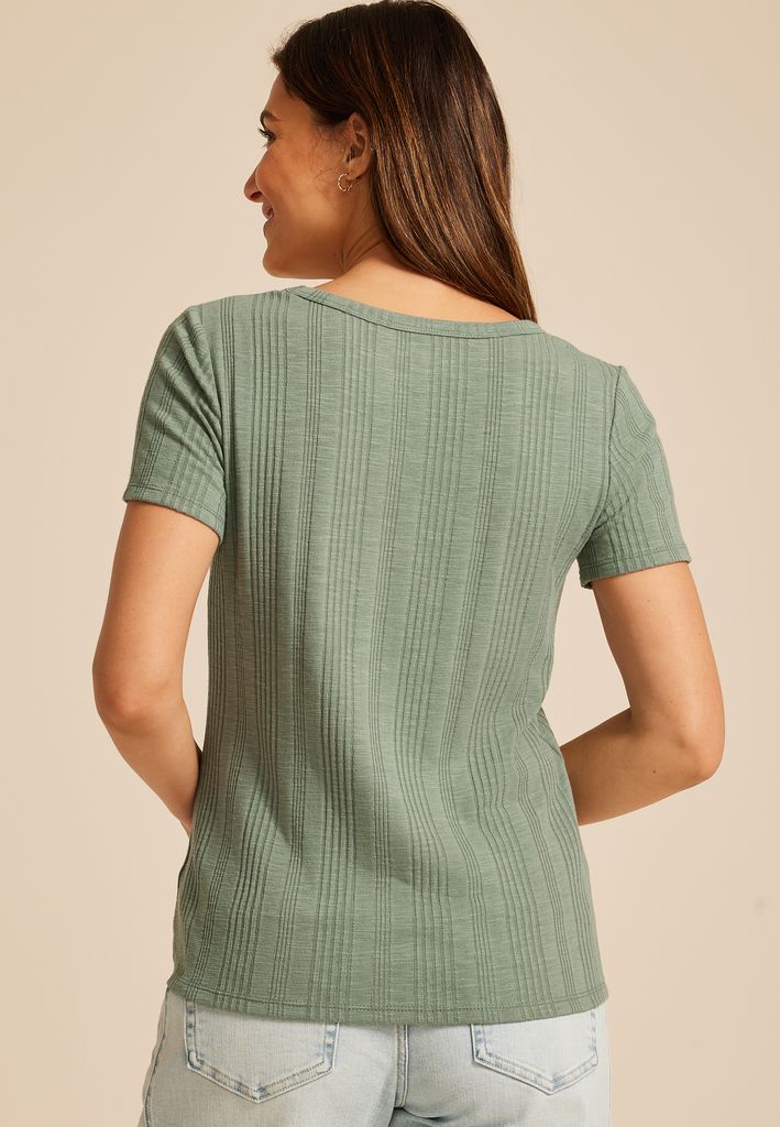 24/7 Variegated Ribbed Tee - Image 2