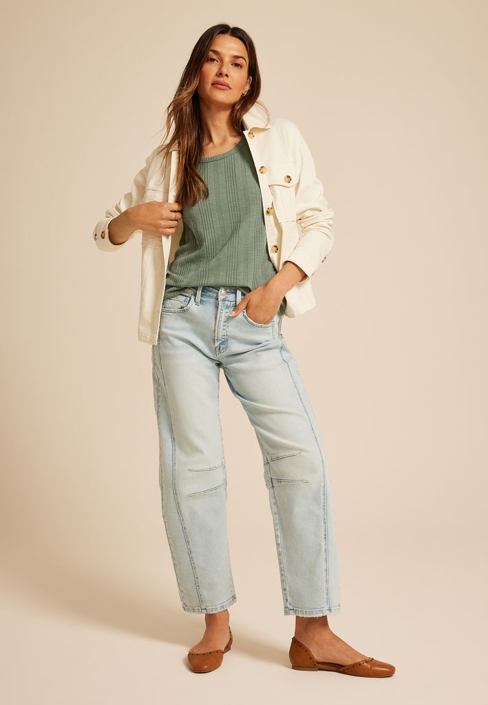 24/7 Variegated Ribbed Tee - Image 3