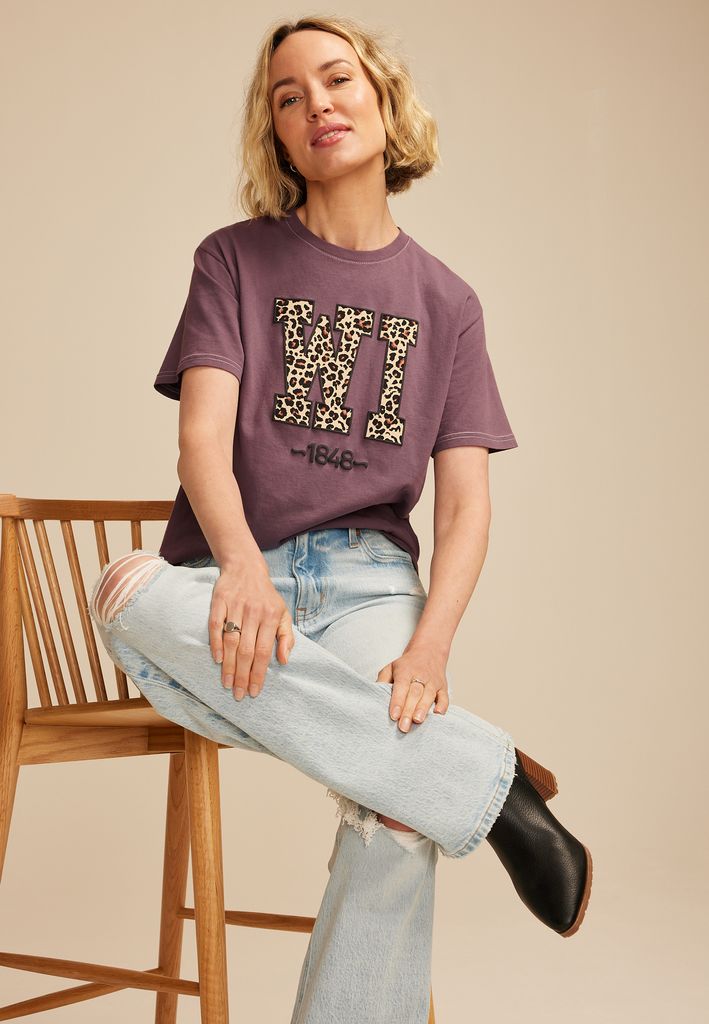 Leopard State Relaxed Graphic Tee