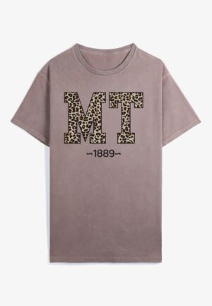 Leopard State Relaxed Graphic Tee
