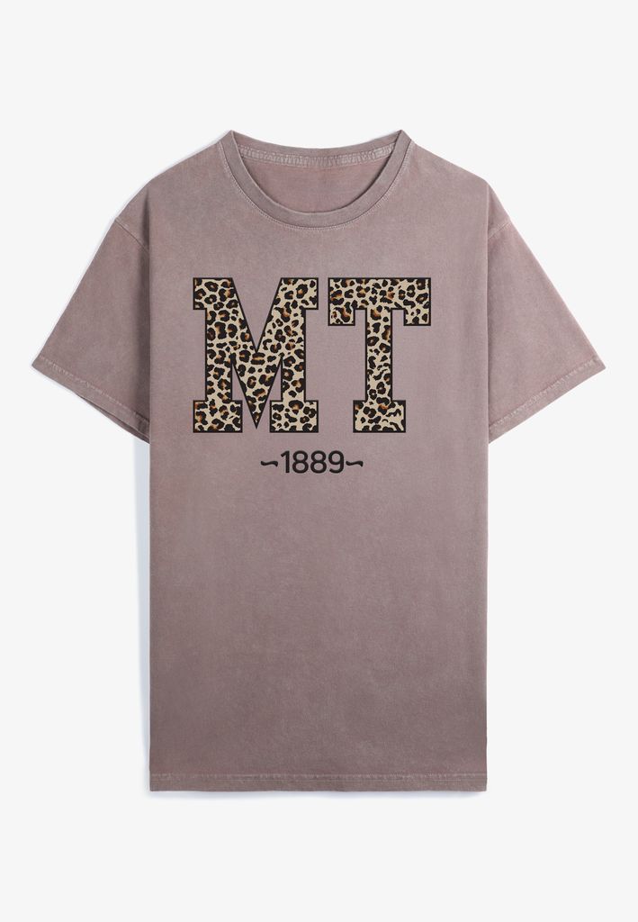 Leopard State Relaxed Graphic Tee
