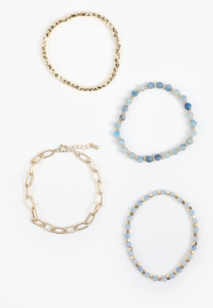 Dusk Sky Beaded Bracelet Set - Image 2