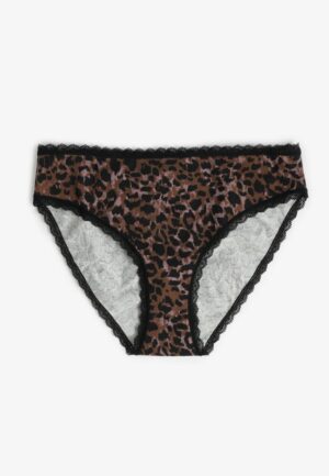 Simply Comfy Cotton Animal Print Bikini Panty