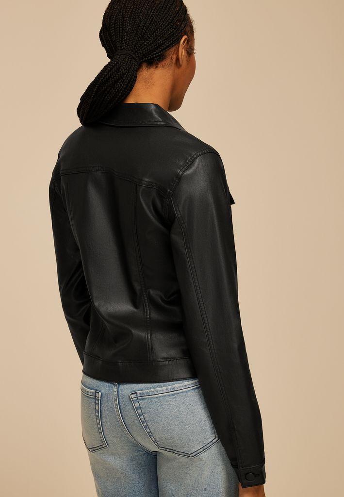 Black Coated Jacket - Image 2