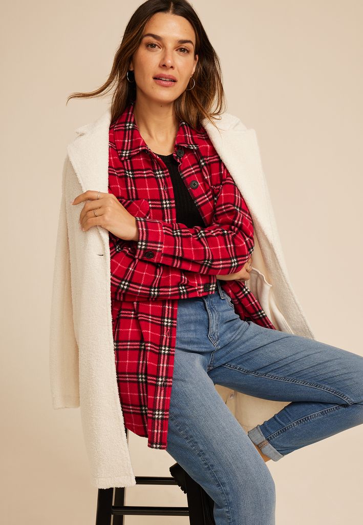 Wilder Fleece Shacket - Image 3