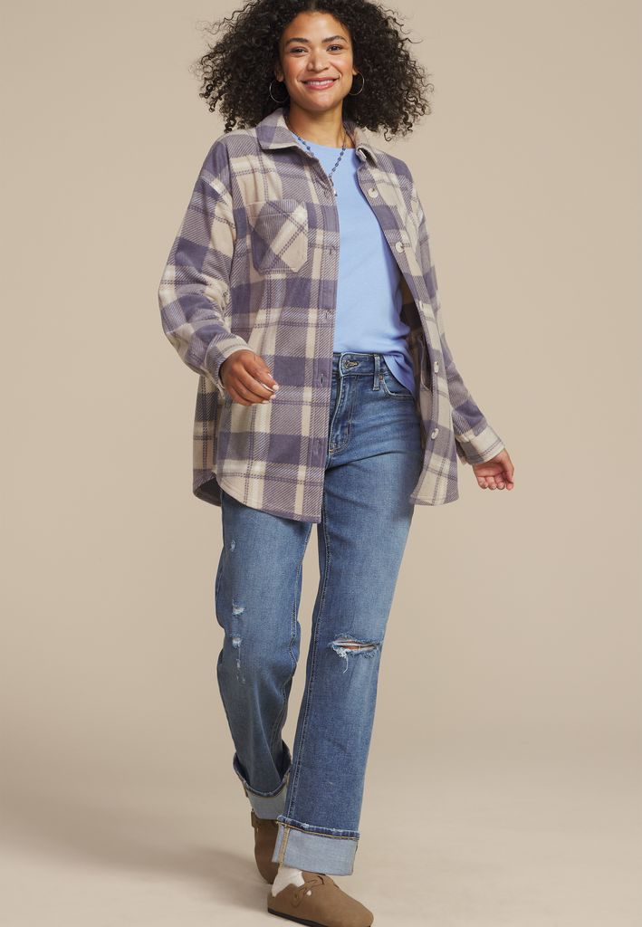 Wilder Fleece Shacket - Image 3