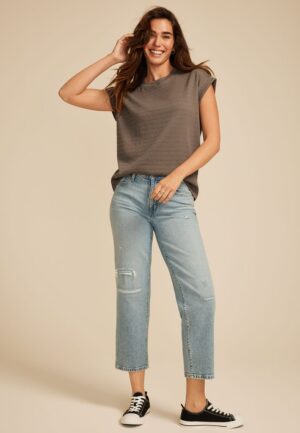 24/7 Textured Clara Tee