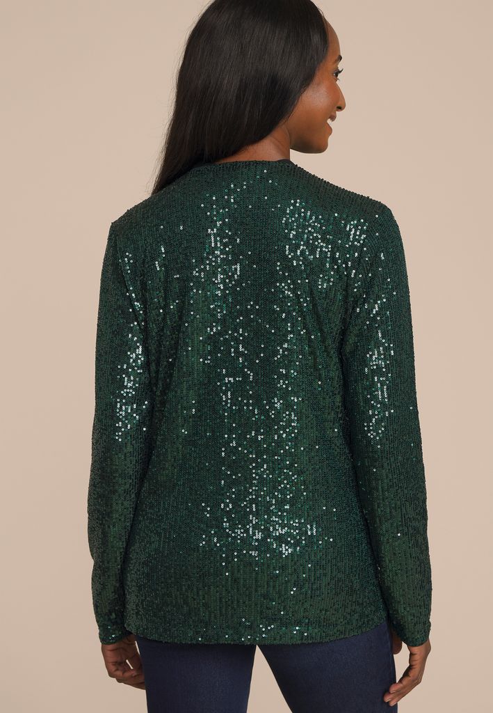 Studio Y Sequin Cardigan - Image 2