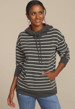 Homeward Striped Hoodie