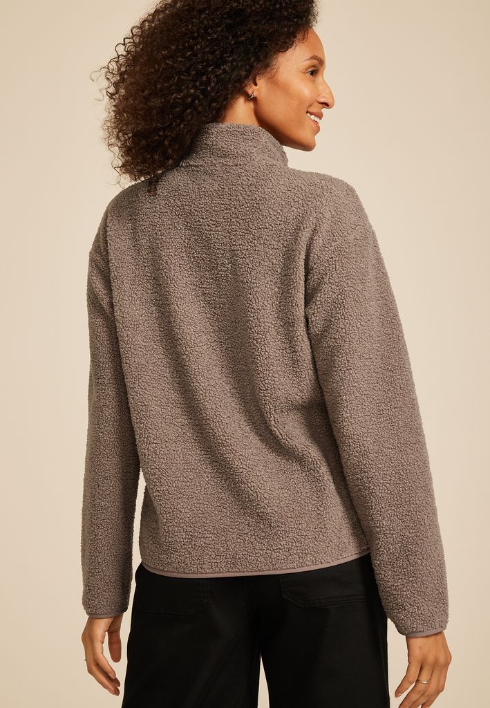 Curly Sherpa Jacket - Image 2