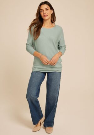 24/7 Dakota Diagonal Seam Long Sleeve Tee