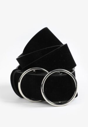 Plus Size Reversible O Ring Buckle Belt