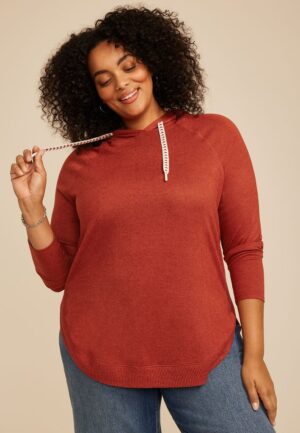 Plus Size Haven Hacci Hoodie
