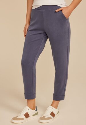 Cloud Scuba Knit High Rise Tapered Pant