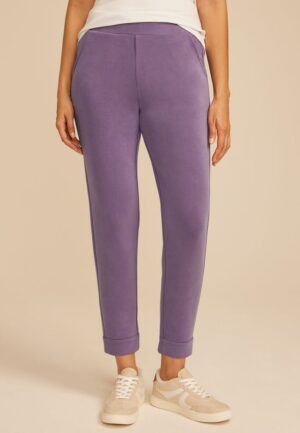 Cloud Scuba Knit High Rise Tapered Pant