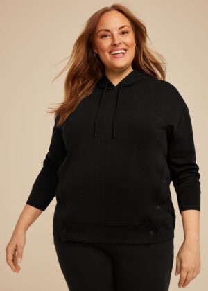 Plus Size Cloud Scuba Knit Hoodie