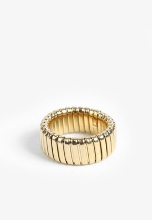 Gold Thick Stretch Ring