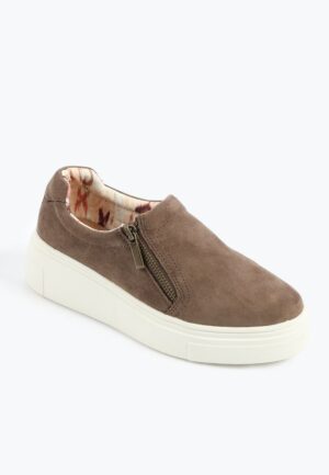 SuperCush Tegan Platform Zip Up Sneaker