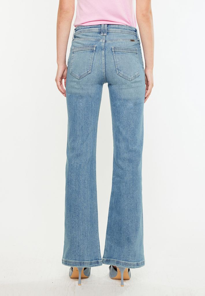 KanCan™ High Rise Slant Pocket Flare Jean - Image 2